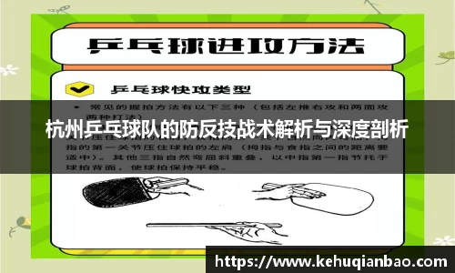 杭州乒乓球队的防反技战术解析与深度剖析